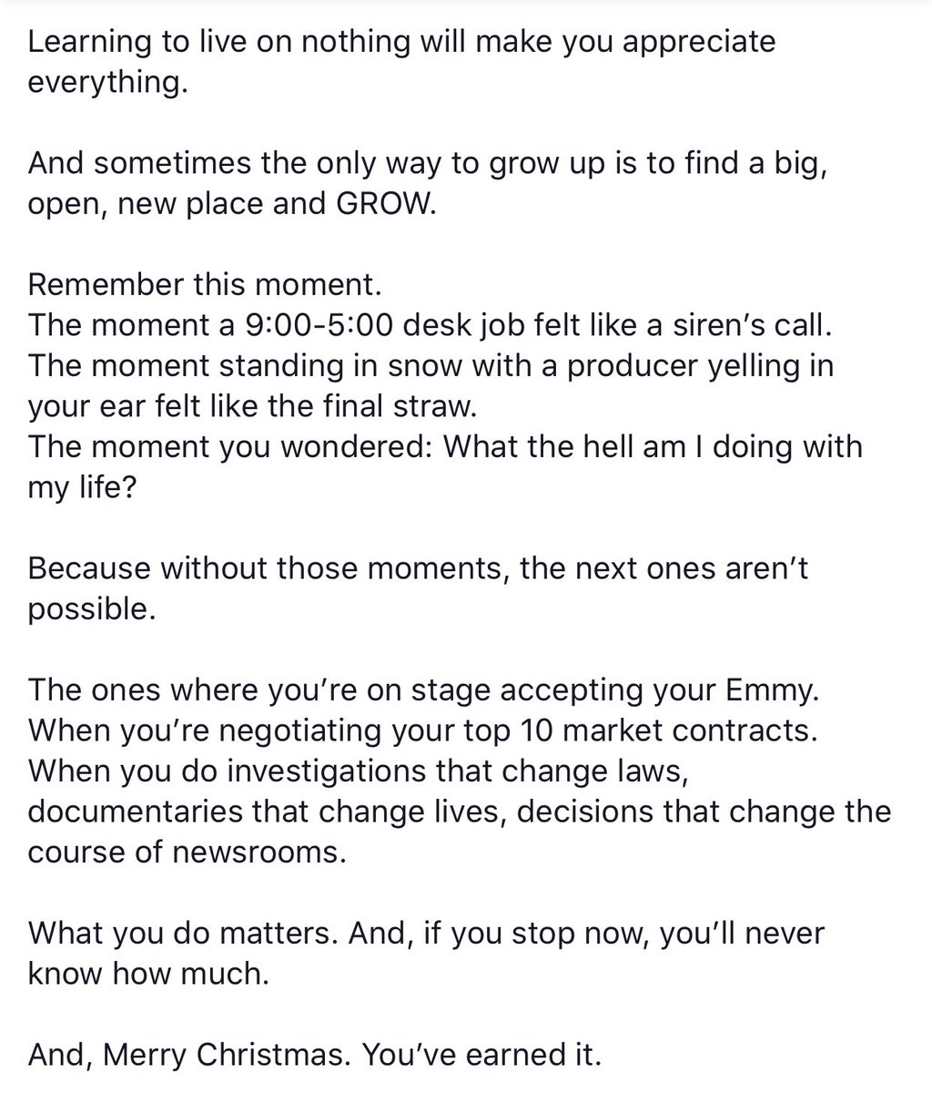 My Dear Young #Journalist open letter this Christmas: