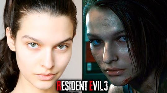 GameCentralA7's tweet photo. Les presentamos a Sasha Zotova, la modelo rusa que ahora es la imagen de #JillValentine para el nuevo #ResidentEvil3.

#hazCheckpoint #GameCentralTV https://t.co/GNzKWgDcmw