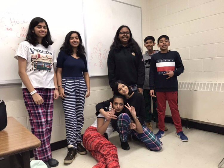 FRIDAY: PJ DAY and watch Elf in the caf✔️