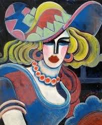 tomfishpaw's tweet photo. #HugoScheiber, (1873 - 1950,) Blond Woman with a Hat (no date) https://t.co/MOZMVtfCWt
