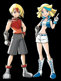 Pokemon ranger blue eyes