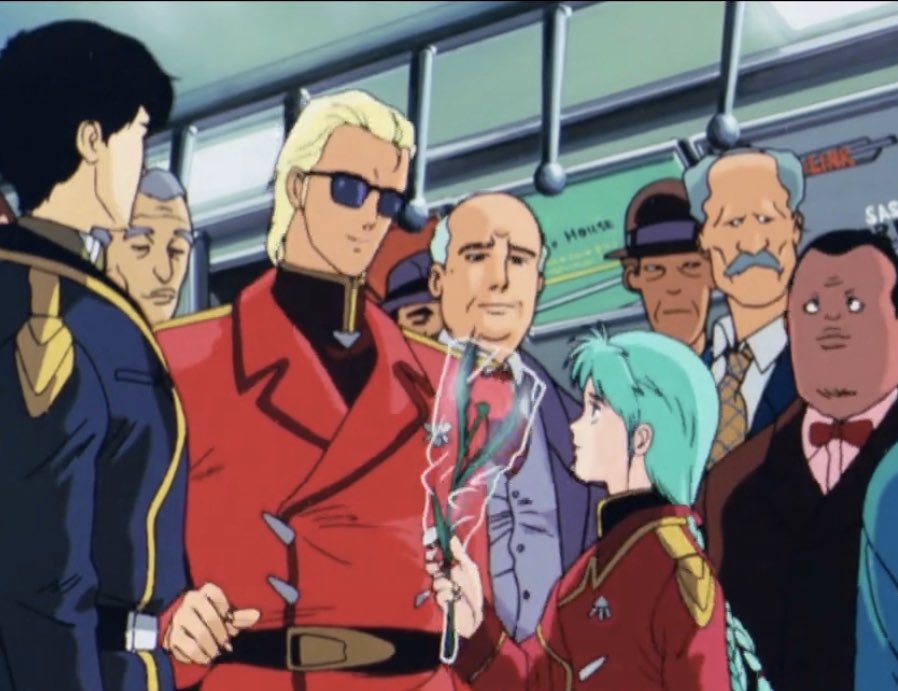 シャアだぜ En Twitter 逆シャア １６５ クエス 大佐に 乗客 向こうから総帥にと シャアアズナブル ガンダム 赤い彗星 ニュータイプ サザビー シャア専用 ジークジオン Gundam Newtype アムロ オリジン Origin T Co J6yxvrktpe