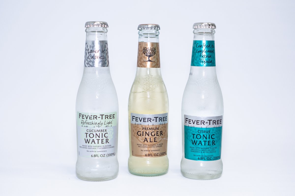 Fuelcoapp's tweet photo. If ¾ of your drink is the mixer, then you should use the best. That's why we carry Fever-Tree. #fevertree #mixerss #foodsmart #fuelco #fuelcoapp https://t.co/NZ1UBFak8e