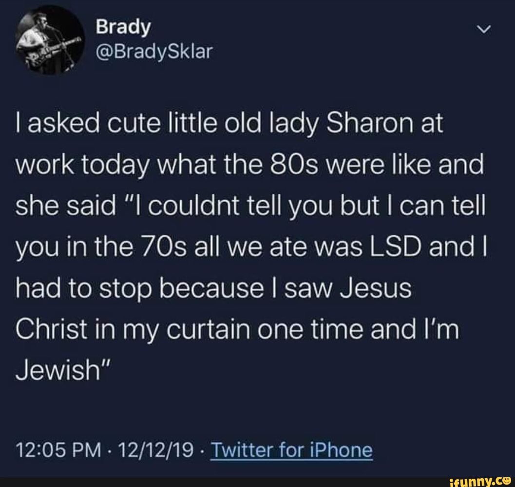 josweeten's tweet photo. If you don’t think this is funny then goodbye ur dead to me https://t.co/d22MLzP1os