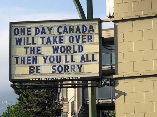 #2020Spoilers Canada will finally take over the world