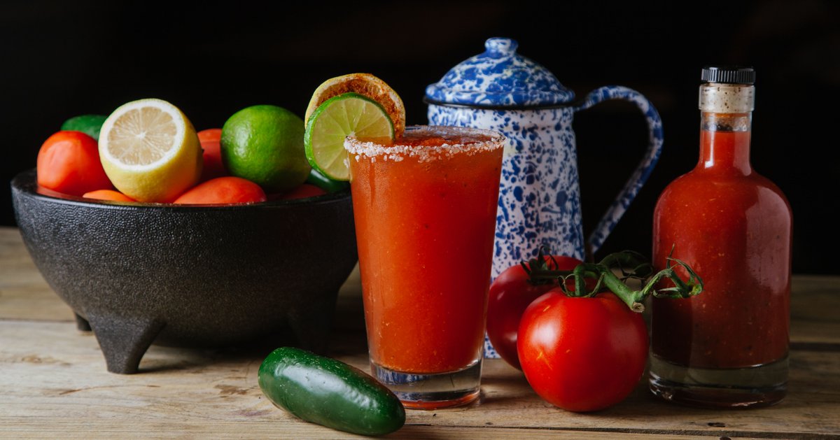 Double tap if you're drinking a bloody tonight!