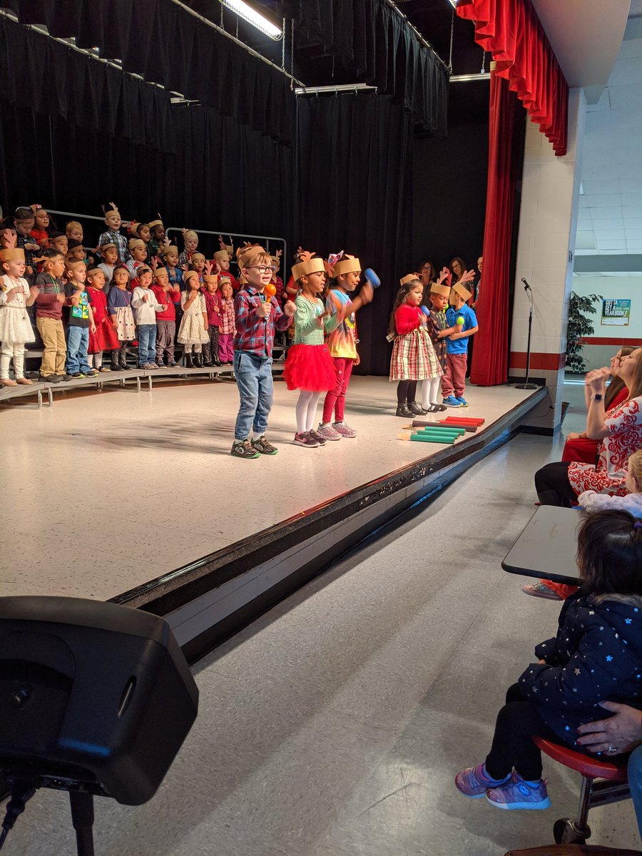 Learning about holiday traditions with a dreidel game, guest readers, food activities with the entire family,  culminating to our holiday performance. What a busy and fun filled week.  <a href="/Hasty_Huskies/">Hasty Fine Arts Acad</a> #BeDoHaveGive