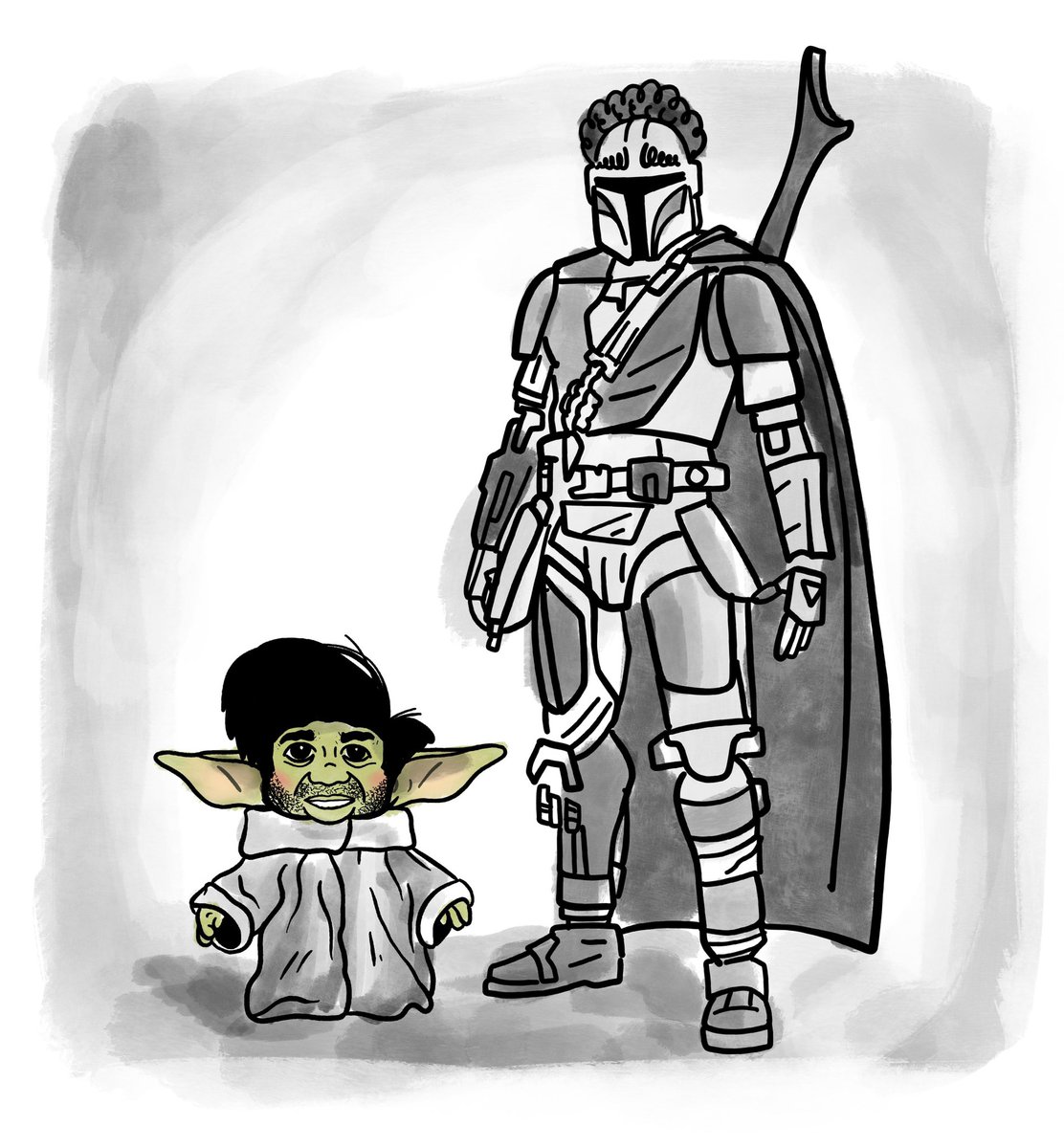 carollaonpaper's tweet photo. @adamcarolla The Manshowlorian - Coming Soon to Disney Minus. @chrislaxamana @BaldBryan @GinaGrad https://t.co/BRhLDnyQfo