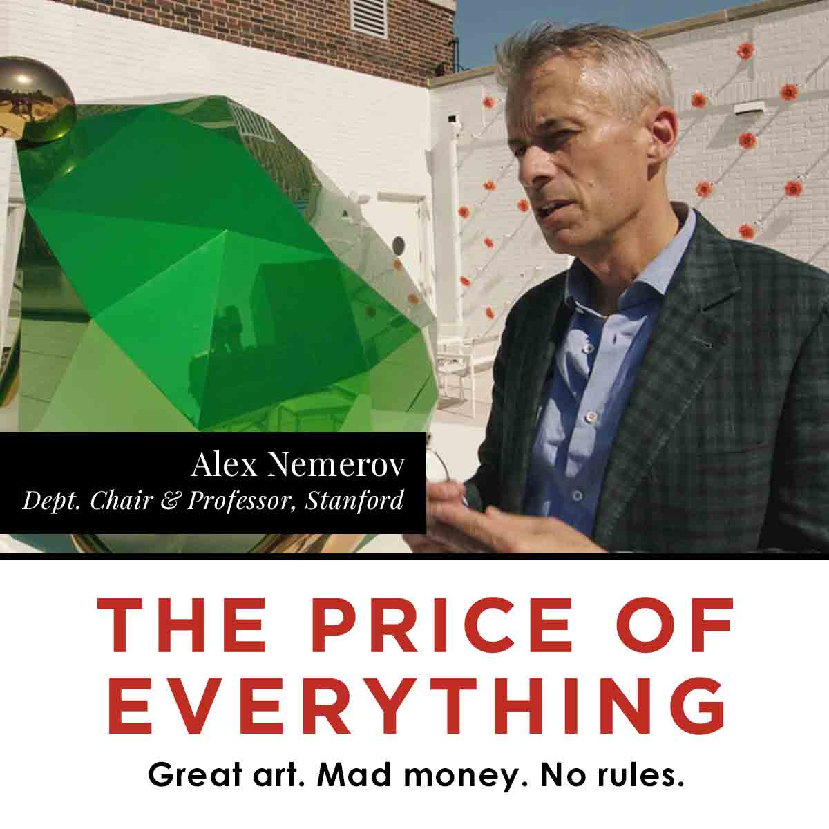 priceeverything's tweet photo. A respected scholar of American visual culture, Alex Nemerov is the Department Chair &amp; Professor in the Arts &amp; Humanities at @Stanford. He writes and lectures regularly on the history of painting and photography. https://t.co/uD1JxTAv9U