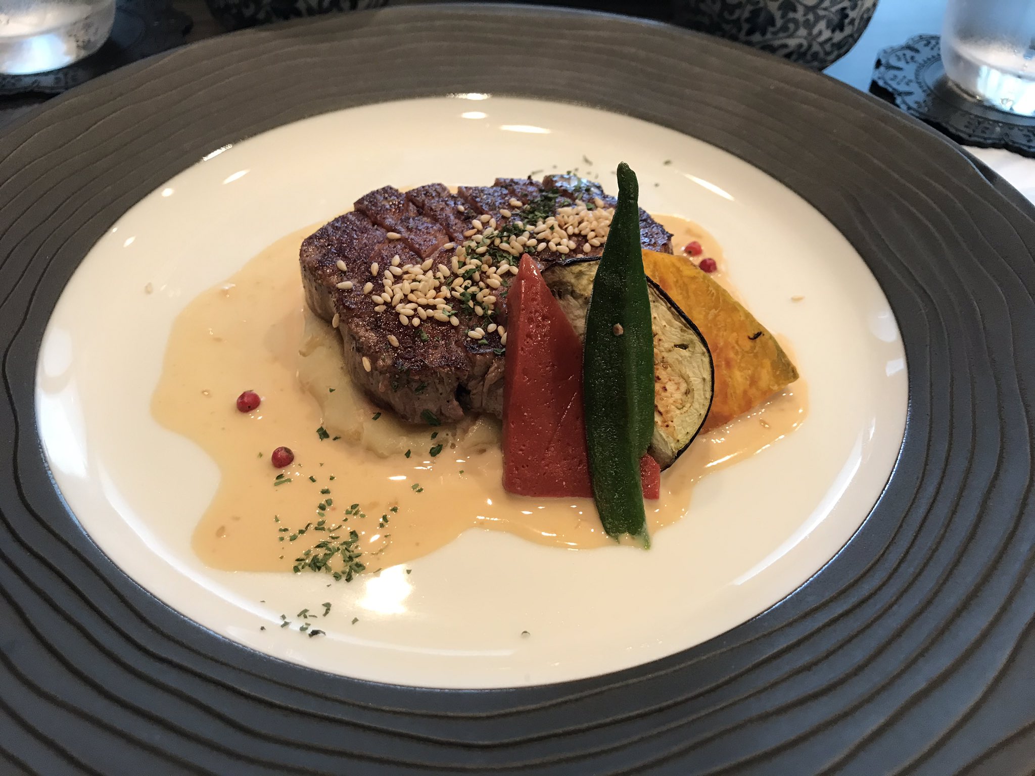 はかせ さくら Sur Twitter ステーキハウスみやこ 栗東市 11週年記念ランチ 前菜からデザートまで 大満足のお値打ちランチ アットホームな雰囲気で美味しいお肉が堪能できました