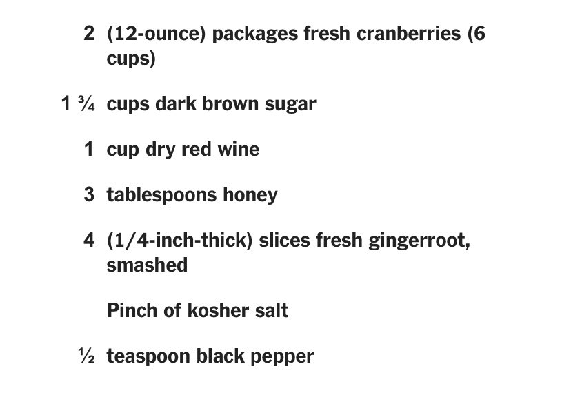 BunkerRecipes's tweet photo. Some might argue that this is the beginning of our #timeless timeline. Bittersweet🍽 this cranberry sauce is a game changer!! https://t.co/Wokt404ntK