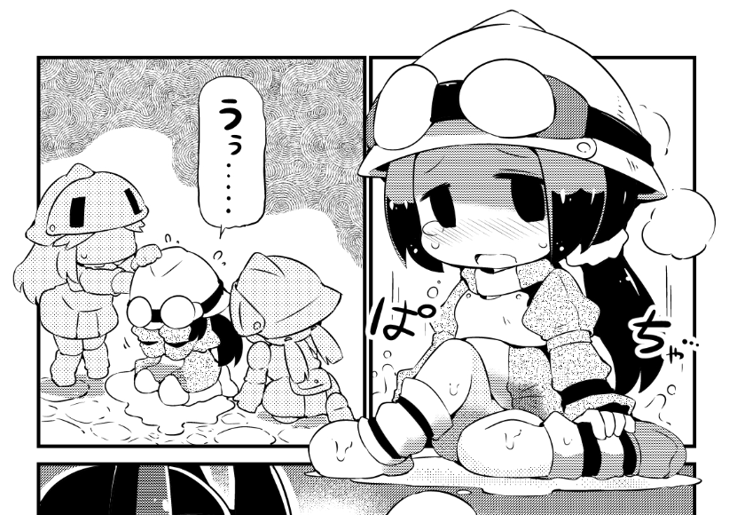 モブ顔黒髪白タイツの女の子がずっとトイレに行かせてもらえない漫画を描いています②

#ダンジョンでお花摘みなんか許しません!! 