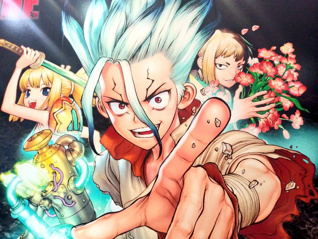 あめさん ドクスト12巻の表紙イラストあったんですけどあさぎりゲンさんこんなにお花持ってたんですか