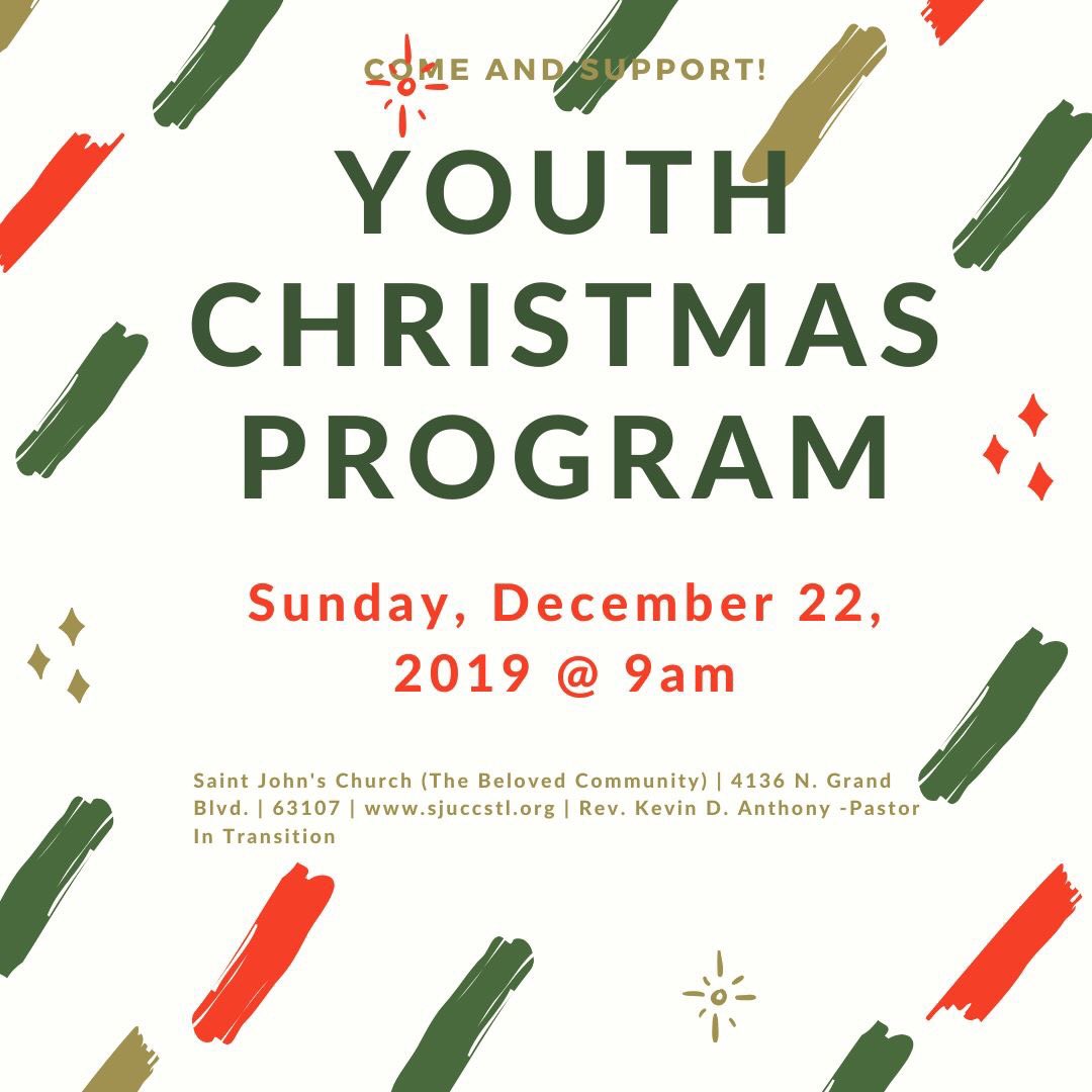 SJUCCstl's tweet photo. You are invited!

Come and support the *SWAGG Youth Ministry as they share of the joy of Jesus' birth!

Sunday, December 22, 2019 @ 9am

(*SWAGG - Students Witnessing About God's Grace) https://t.co/Tu1kYoFTkW