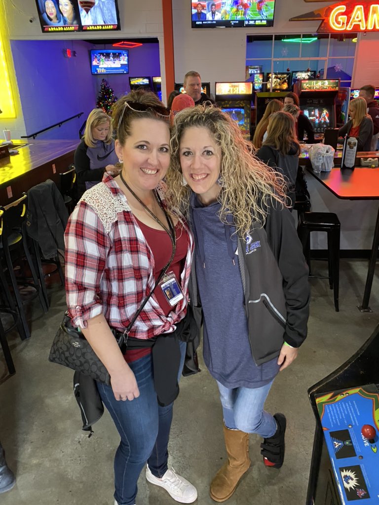 LoneJackElem's tweet photo. Our end of year celebration was SO MUCH FUN today! So thankful for our wonderful team of educators! #OneTeamLJ #WhoDoesntLoveaLittleFriendlyCompetition❓ https://t.co/u21ykdIfRf