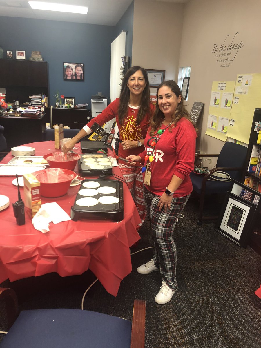 mgem17's tweet photo. Pancakes and Pajamas Day was a huge hit. 😋 https://t.co/7sef3Py9FY