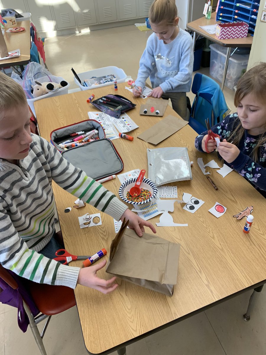 We had a blast today decorating gingerbread cookies, making gift bags, and making reindeer food! This is such a magical time of year for children and I feel so blessed to be a part of it with them! Happy Holidays!