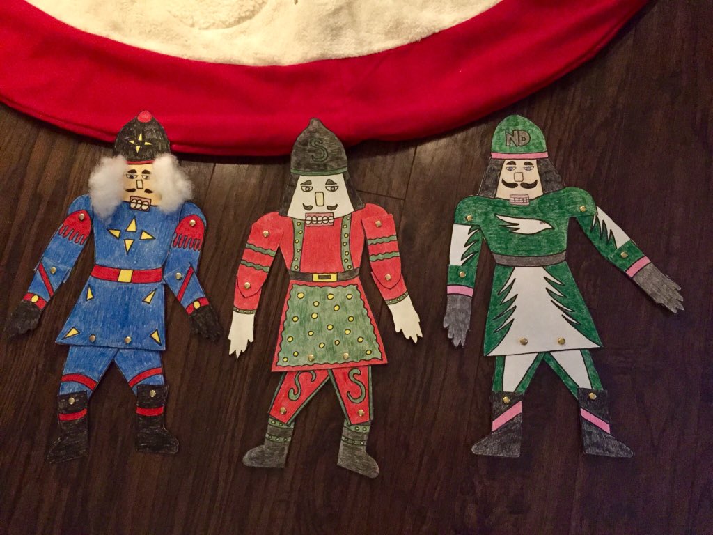 SueBrigandi's tweet photo. 3 years in 5th grade...3 nutcracker projects!
I β€οΈ that our art teacher lets me join the class during this project each year. This yearβs nutcracker is special to me. π
#UNDproud #UNDMom
#imnoartist https://t.co/arm4q4xvBv