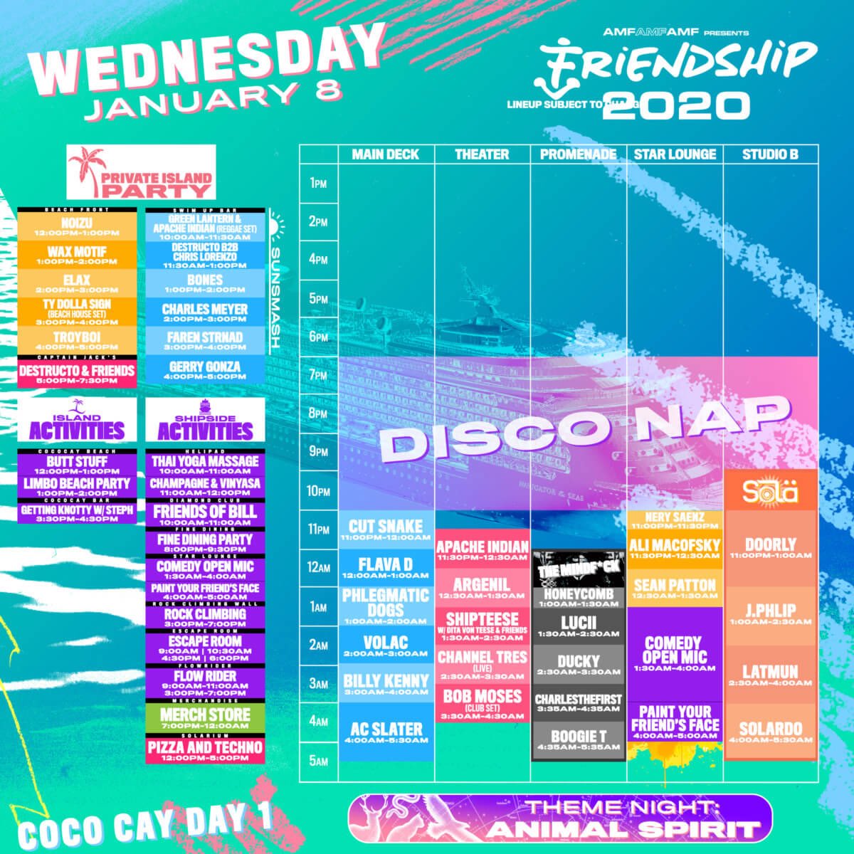 destructoamf's tweet photo. Merry shipmas, family! Get your sea legs ready!! FriendShip 2020 @Friendship https://t.co/7g93SN7S1z