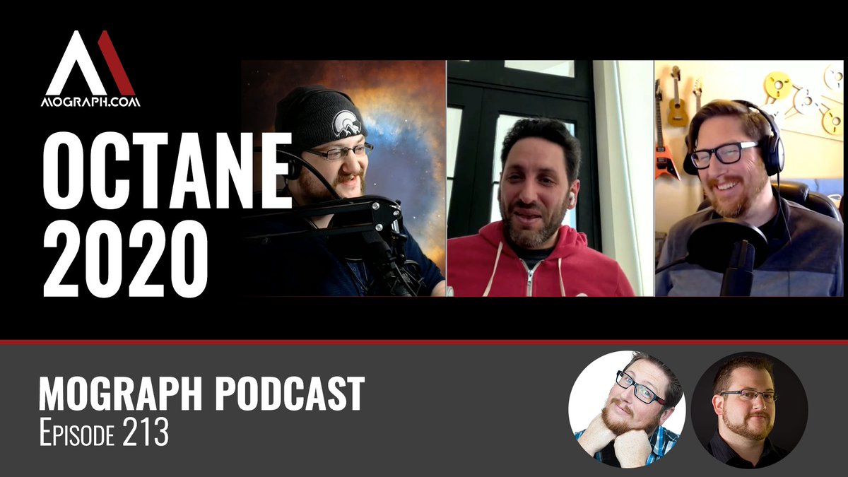 mographdotcom's tweet image. #Podcast | @JulesUrbach of @OTOY joins us to talk about all things Octane 2020 in this holiday bonus episode. #mograph
Video: buff.ly/2ZaZmDU
Podcast: buff.ly/2VcWEhE