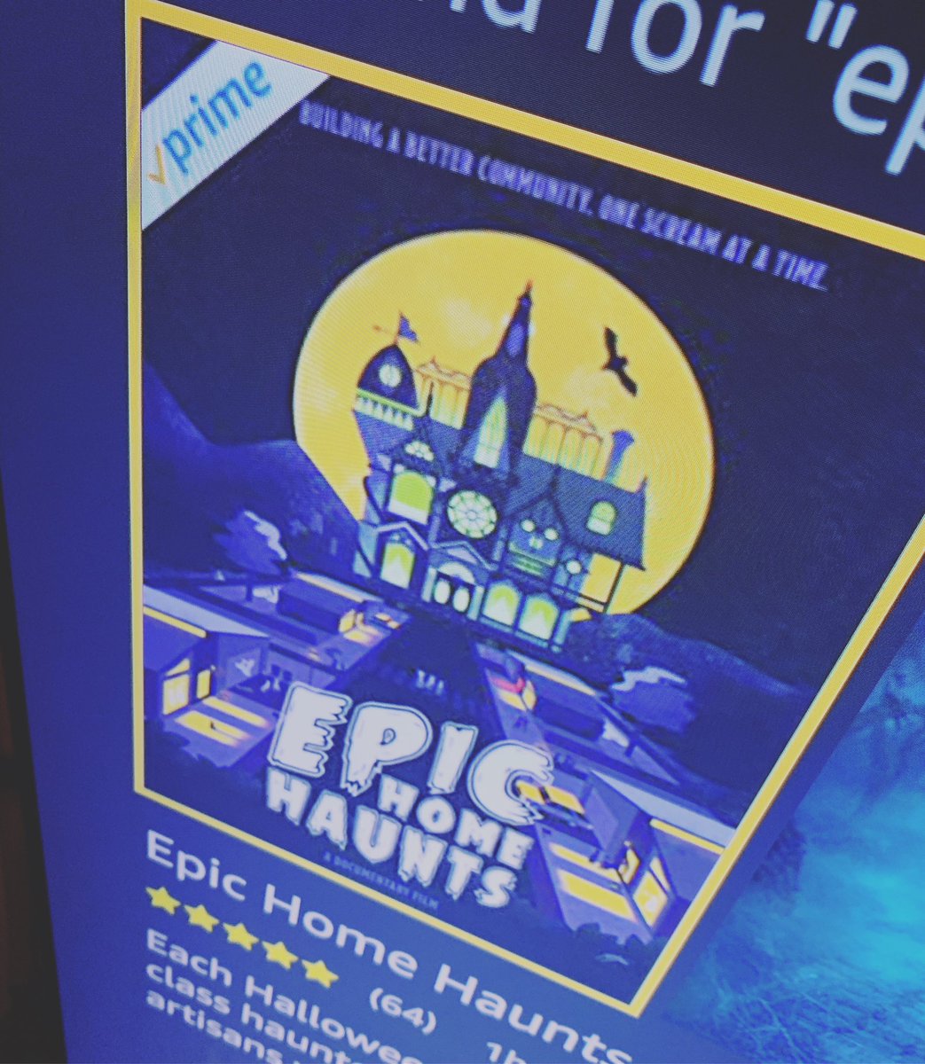 If you’re an Amazon Prime member you know what this means and it’s a BIG DEAL!

Epic Home Haunts is now streaming FOR FREE to all Amazon Prime members! 

Merry Christmas! 🎄🎃🎄

#Halloween #homehaunt  #haunters  #hauntedattraction #hauntdocumentary #prime #amazonprime