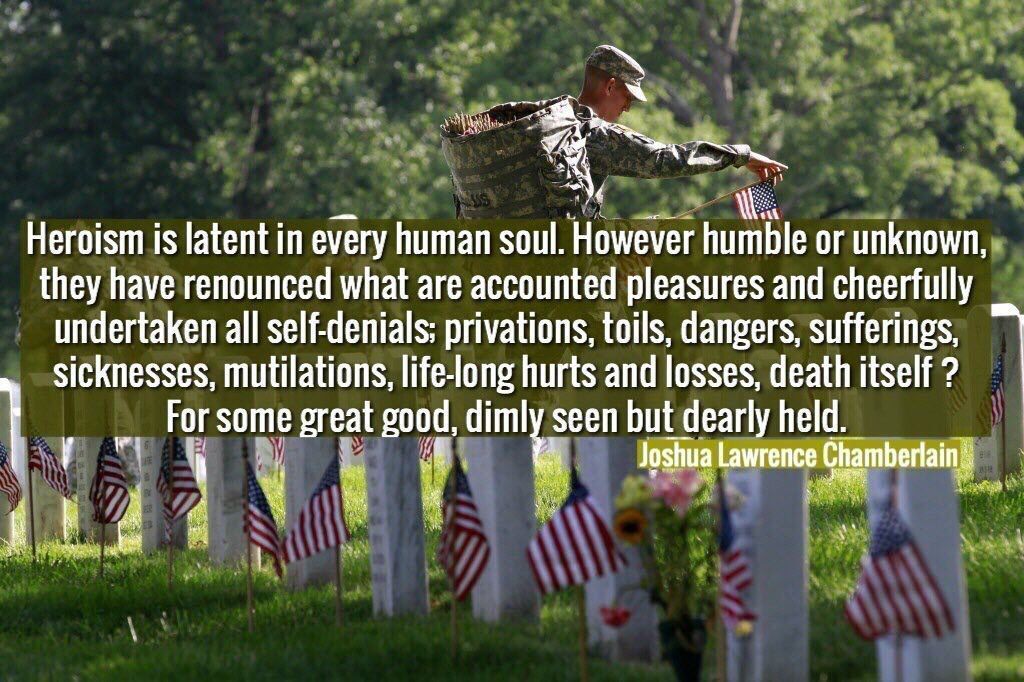 For the heroes who gave it all up because they believed in something bigger than themselves. Thank you. We can never repay you - but it doesn’t mean we shouldn’t try.