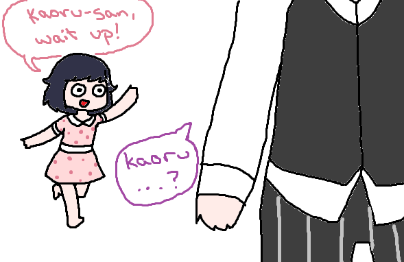 was introducing a friend to bandori and she called kaoru lorenz 