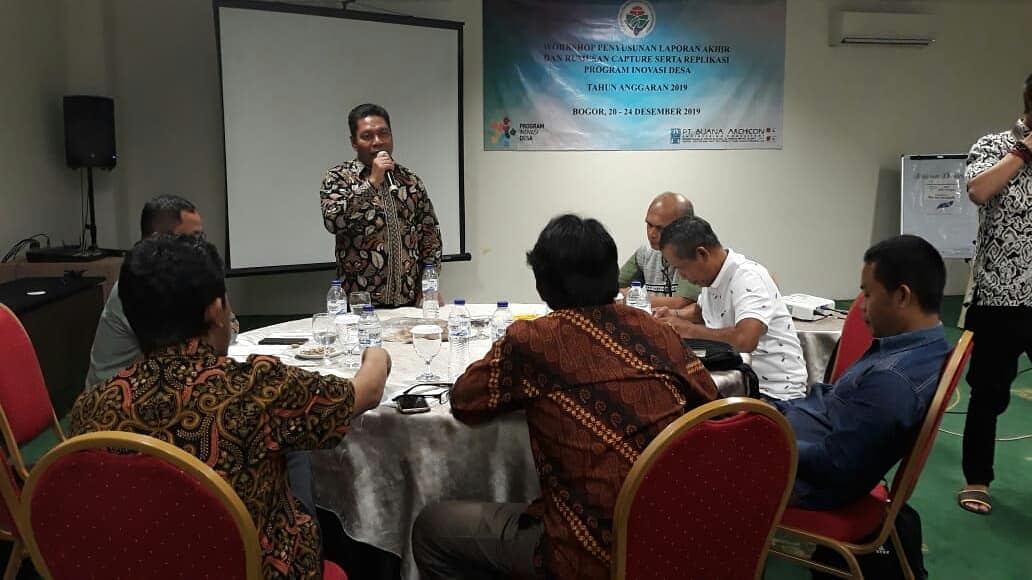 Jajaran Konsultan Nasional PID (KN-PID) Kemendesa PDTT menggelar "Workshop P'yusunn Laporan Akhir &amp; Rumusan Capture serta Replikasi PID TA 2019.

Worskhop dilaksnakn di Bogor, Jabar, tgl 20-24 Desember 2019. PL KN-PID Rusdin M Nur mewakili Direktur PMD m'buka workshop.