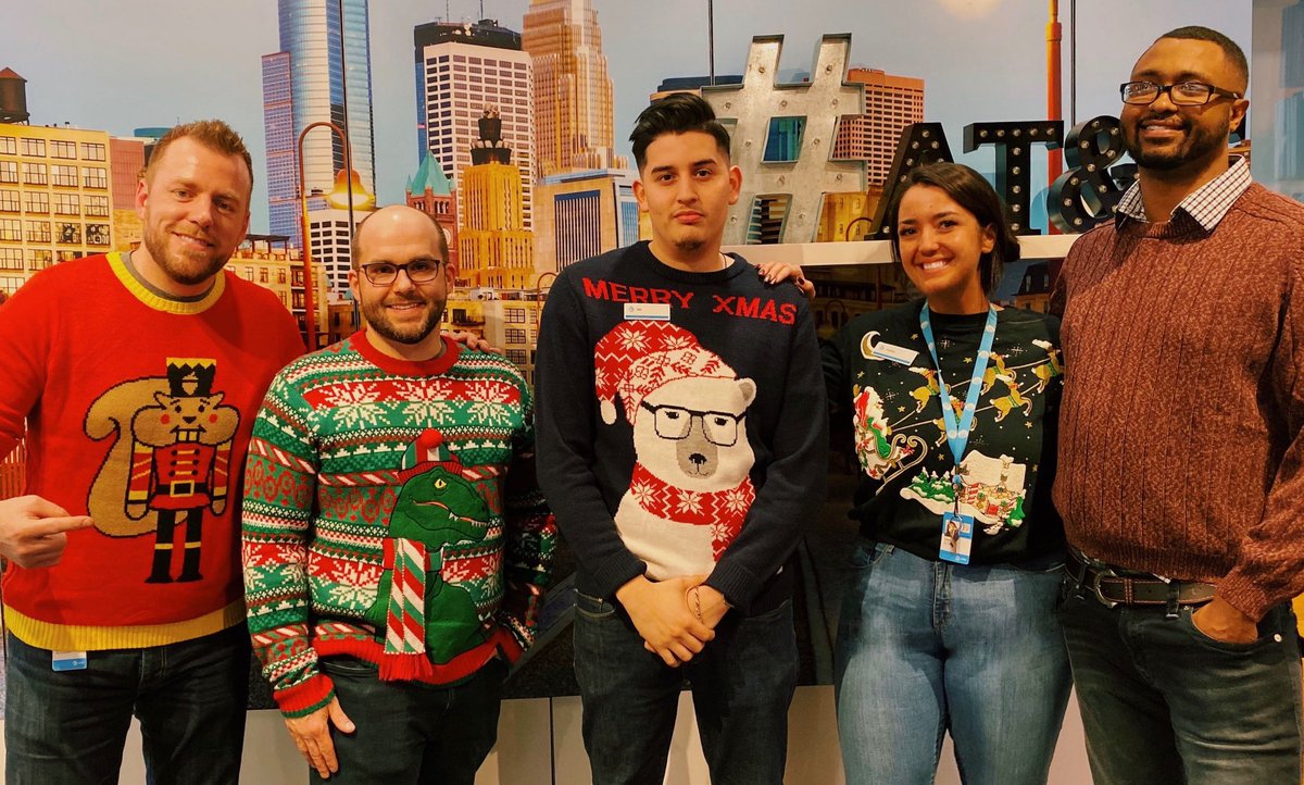 bpeterson407's tweet image. MOA rocking some #UglySweaters today! This team is ready to rock this weekend!! 

#BOLDNorthernPlains #POWERcentral #NationalUglySweaterDay @BOLDNP