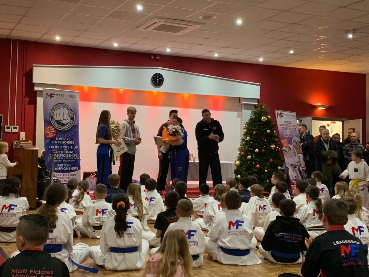 MF_Southampton2's tweet photo. A Huge thanks to everyone who made our end of year celebration such a great event!

Brilliant way to sign off from us! Well done to our award winners! 

A huge thanks for all who attended! Have a great Christmas and we’ll be back in the new year. 😃 @MattFiddesUK  #martialarts https://t.co/LU0Bd4nlG8