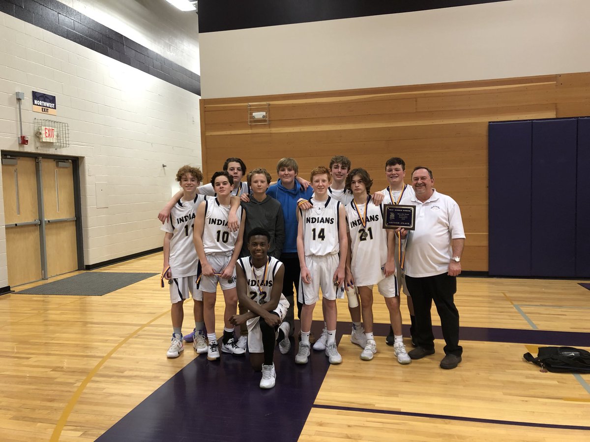 WMSTeam8C's tweet photo. Proud of these guys! Finished the season 8-5, and a second place tourney finish! #BestatWMS https://t.co/wYGtVBQwh7