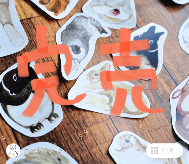 おかげ様で立ち耳さんは完売しましたたくさんご購入いただき嬉しく存じますロップ さんはまだ少し残ってます。再販の際はまたアナウンスさせていただきますのでよろしくお願い致します 