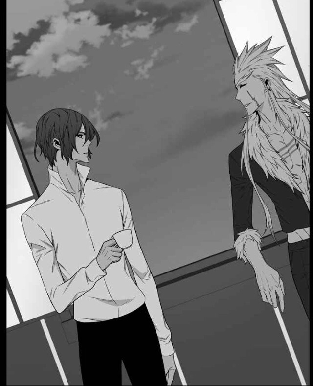 Doubtlessly applies to the wolf as well, nothing makes him happier than catch up with his only friend.