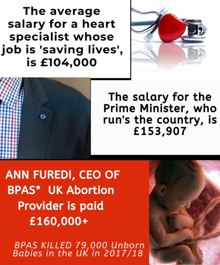 RockofLifeNI's tweet photo. Someone is profiting from killing your children- it's not you, or your baby.

▪︎Pregnancy support centres are non profit organisations focused on helping women in crisis 
▪︎Abortion organisations are shrewd multi million pound orgs. who exploit women https://t.co/8oFSuM7Kx5