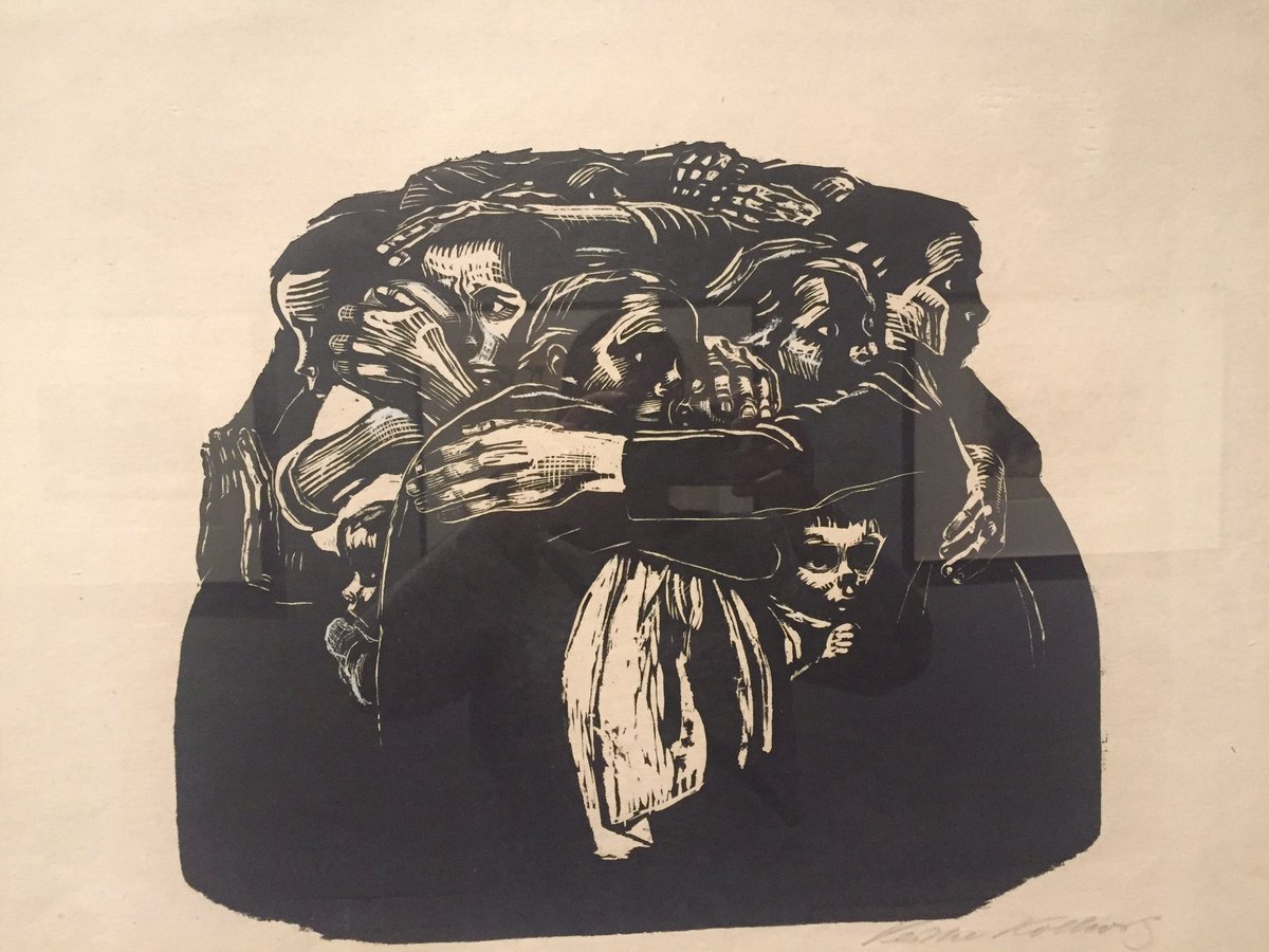 svetlanainla's tweet photo. @Jassicrea I was at the Getty Research Institute today looking at the woodcrafts by Kathe Kollwitz ‘Mothers’, depicting the misery of WWI. Someone there suggested I should listen to #BBCHomeFront the best drama abt WWI @ngmhenry @GaryBHutch @Lyndo12 @allegramcilroy @RachelShelley https://t.co/mXFmZNWqxk