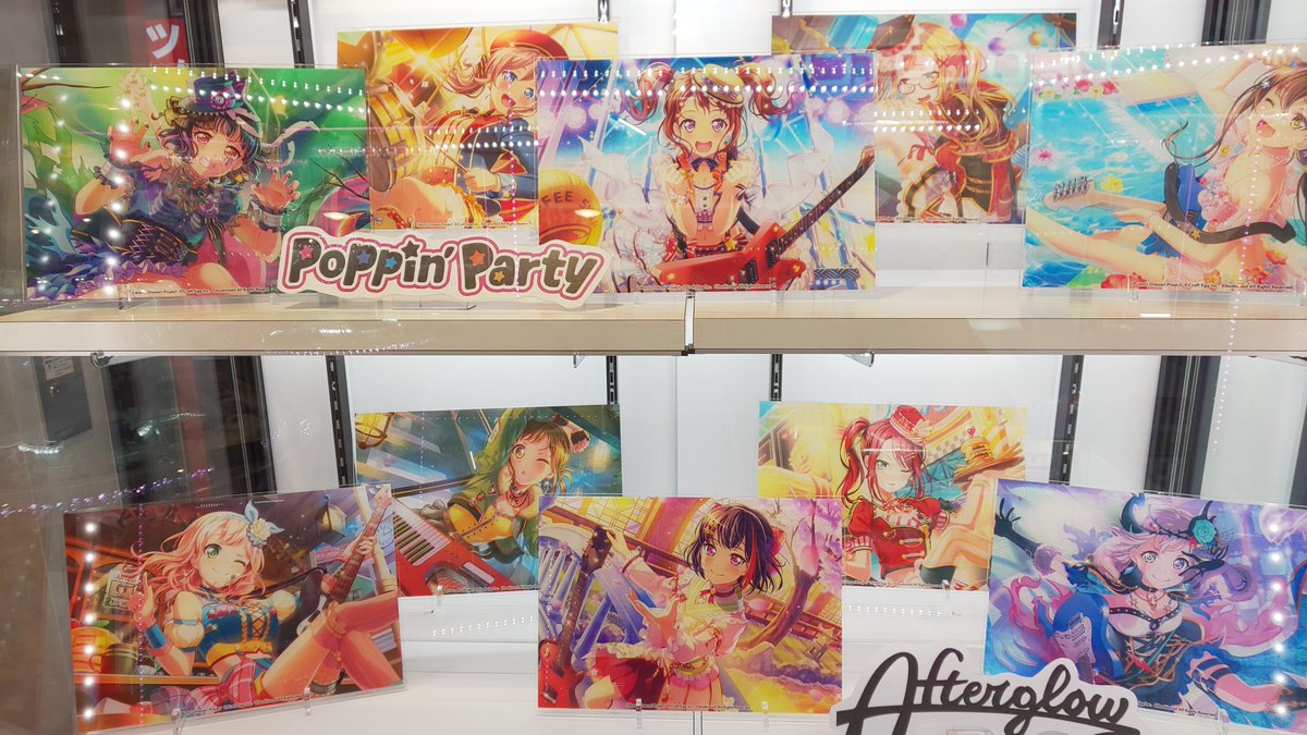 バンドリ イラストアクリルボード