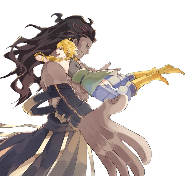 fgo5章とfake漫画読んだ
ヘラクレスとイアソンの絆が深くて好きだから描いた??
未来の王様を護る大英雄だ? 