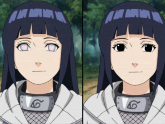wallpapers Hinata Byakugan Eyes hinata with byakugan eyes or black eyes