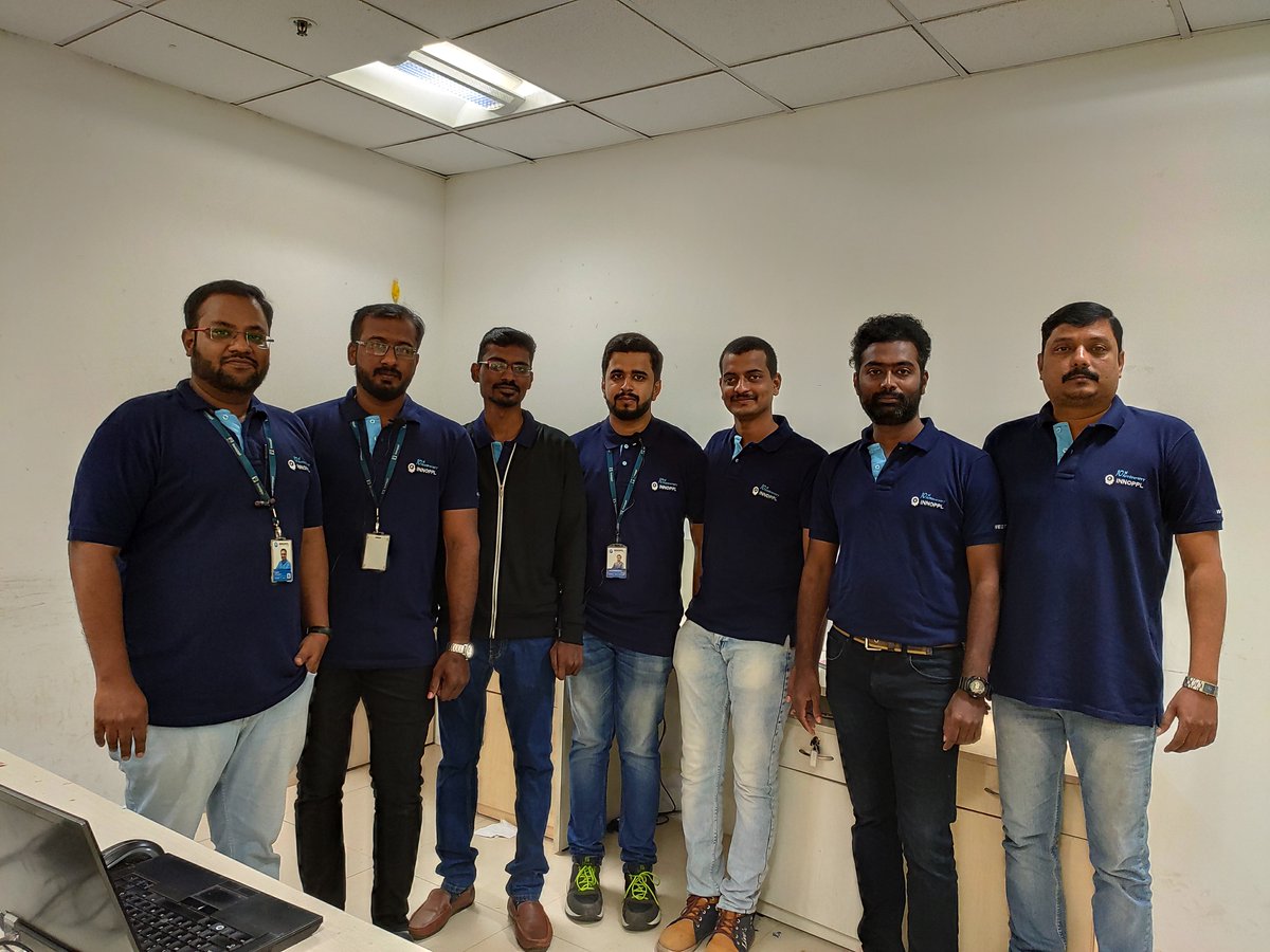 InnopplIndia's tweet photo. Our team went into a quick huddle to review everything before getting started. Looks like we are all set to talk in the #Flutter tongues! https://t.co/3CgFtCQQQU