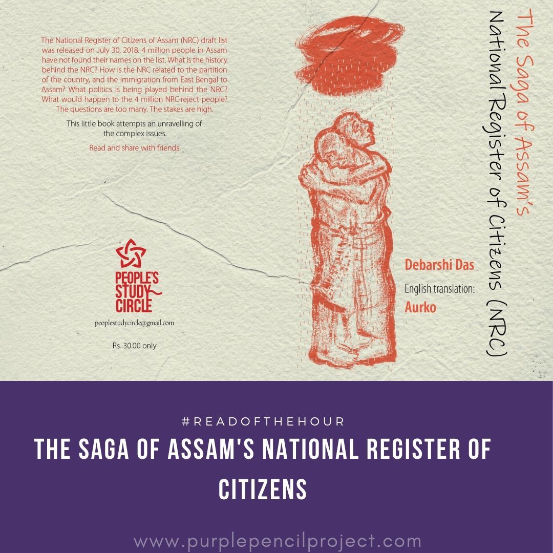 purplepenciled's tweet photo. The People's Study Circle has come out with an important book on the History of NRC in Assam. Read it to better understand the conversation today. It costs only Rs 30, and has been translated in English. Contact: Email at peoplestudycircle@gmail.com.
#ReadOfTheHour https://t.co/Sfd0eUEYUn