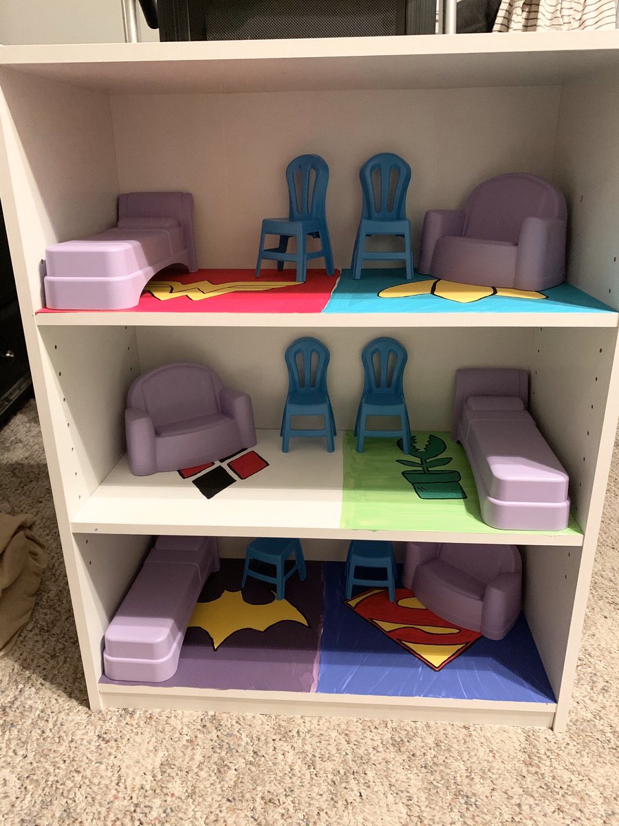 superhero dollhouse