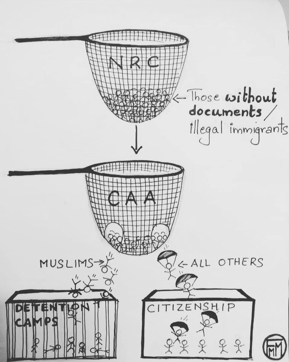 Sonal_MK's tweet photo. Doesn’t get simpler than this! 

#CAA_NRC_Protests #EducationForAll #IndiaAgainstCAA_NRC #SaturdayMotivation https://t.co/hq3afiYD9p