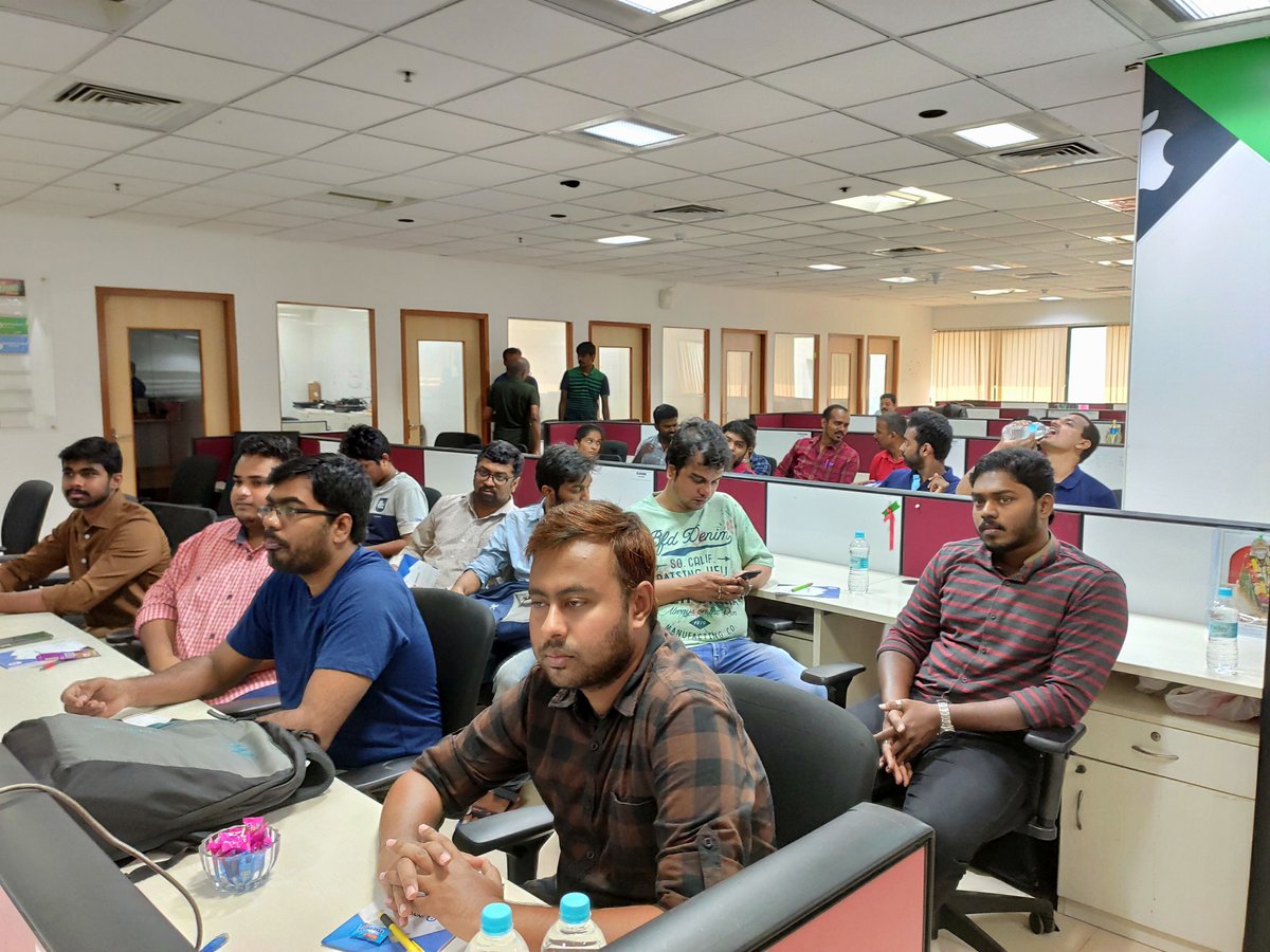 InnopplIndia's tweet photo. It is worth bellowing from a rooftop - without a community, any piece of tech will fail. A Warm Welcome To The #FlutterMeetup Everyone! 

Oh boy, look at that growing crowd... https://t.co/kW3eBvfb4j