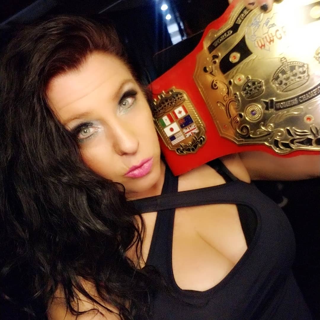 KaceeCarlisle's tweet photo. #andstill #WWGP Women's Champion....
(Like there was ever a doubt...) 😉💋👑 #QueenofWrestling  #HighlightoftheNight #KaceClosed #foreverchampion #WomensWrestling #prowrestling #independentwrestling #eyesontheprize https://t.co/tYy1yjHg39