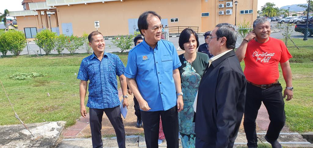 Pelancaran Projek Hospital Lawas bersama YB <a href="/baru_bian/">Baru Bian</a> .. christmas gift for Lawas People  <a href="/JKRMalaysia/">JKR Malaysia</a> @MOWorks <a href="/CKK_JKR/">Cawangan Kerja Kesihatan JKR Malaysia</a>