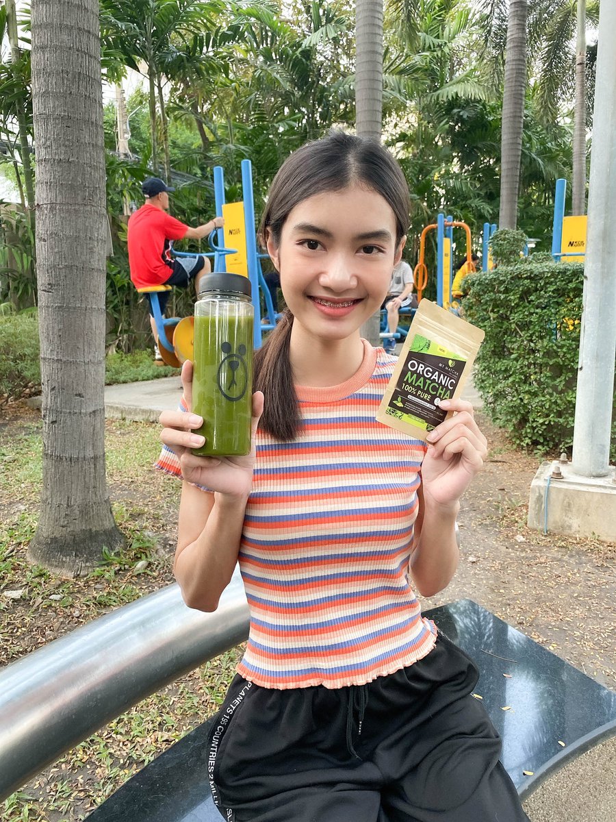 mookmarie55's tweet photo. อยากลดน้ำหนัก เห็นผลไวๆ แนะนำชาลดน้ำหนักของ #mymatcha เลยจ้า ดื่มง่าย มีกลิ่นชาอ่อนๆ ทานหลังออกกำลังกายเสร็จ จะช่วยเผาผลาญ และลดน้ำหนักได้ดียิ่งขึ้น 😘 #ฉันจะผอม #ไว้รีวิวห้ามขายของโว้ย https://t.co/JQumvQsTbi