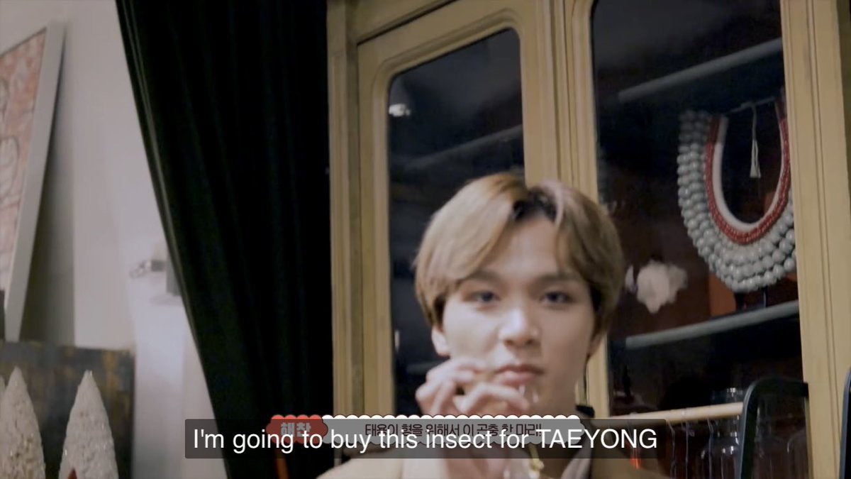 55.2 bought a insect for tyong hyung too