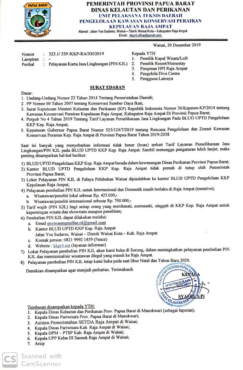 UPTD KKP Raja Ampat tweet media