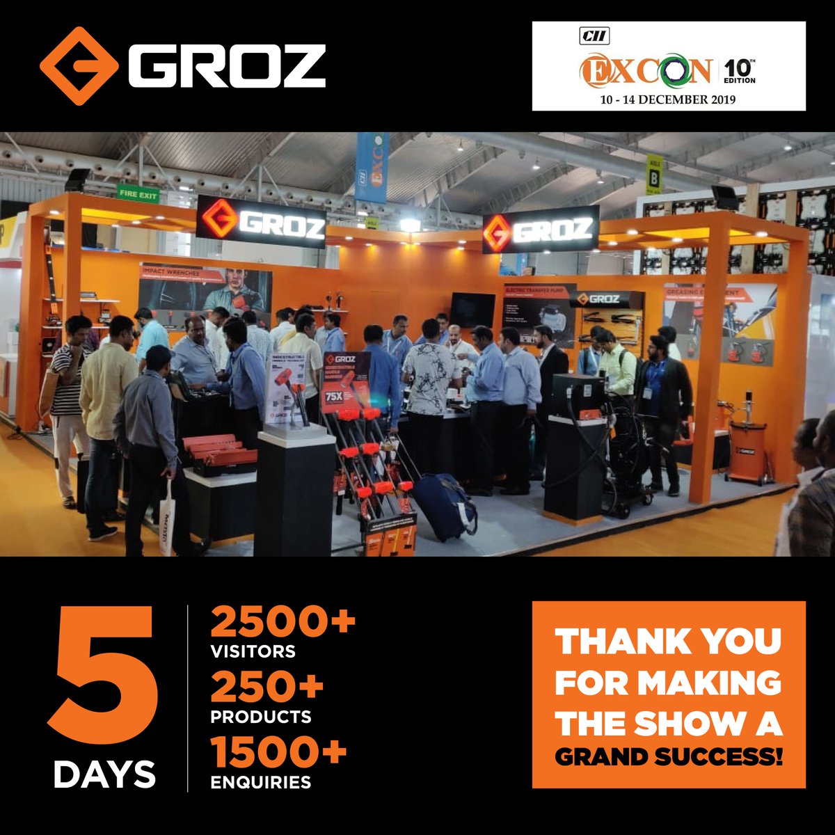 Thank You for visiting us at #EXCON

#exhibition #excon2019