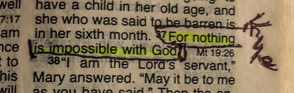 coachrsmith12's tweet photo. Luke 1:37 Wisdom from Kye #NOTHING #ChaseFailure https://t.co/y1GOvGgXxM